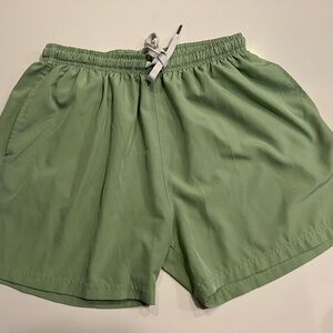 Cove Men's Light Green Athletic Shorts